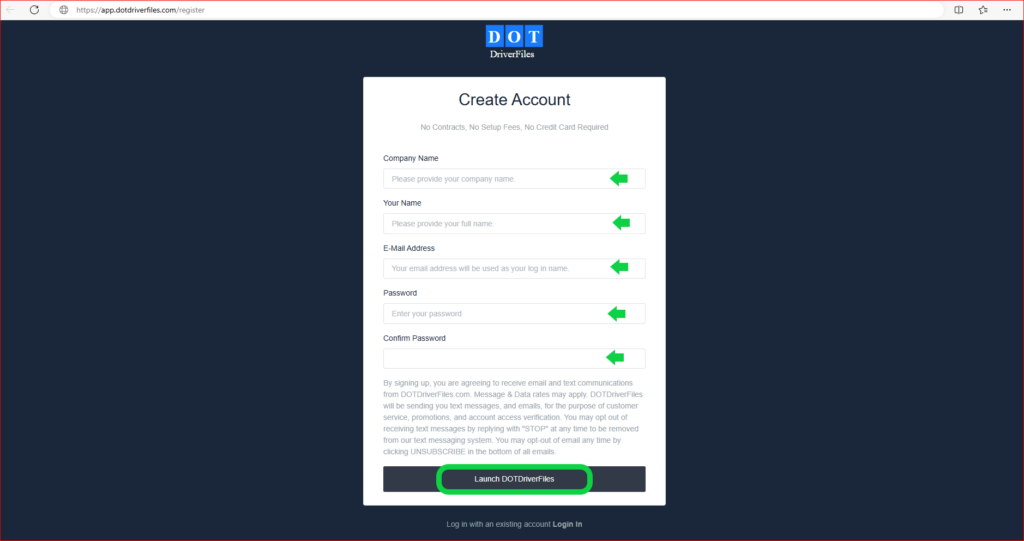 Quick Start Guide for DOTDriverFiles.com – DOTDriverfiles KnowledgeBase