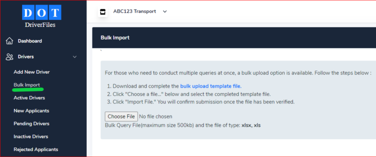 Quick Start Guide for DOTDriverFiles.com – DOTDriverfiles KnowledgeBase
