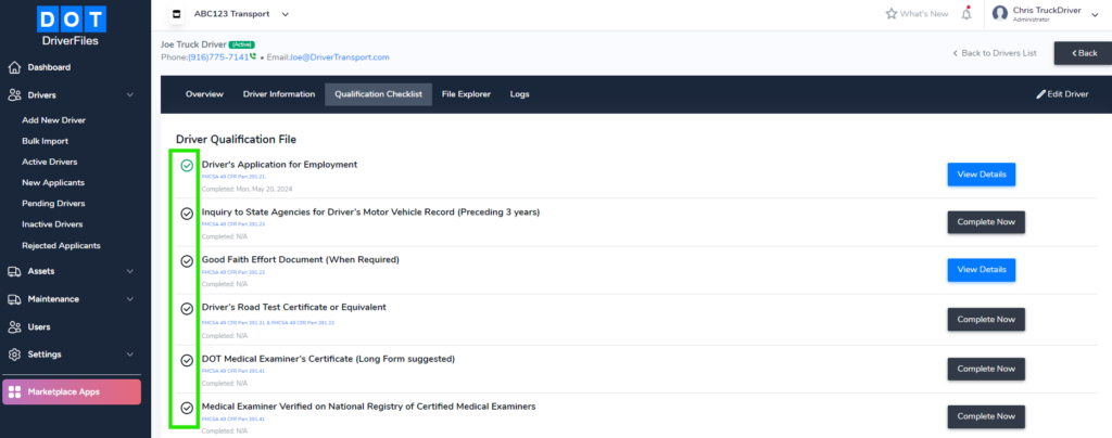 Quick Start Guide for DOTDriverFiles.com – DOTDriverfiles KnowledgeBase